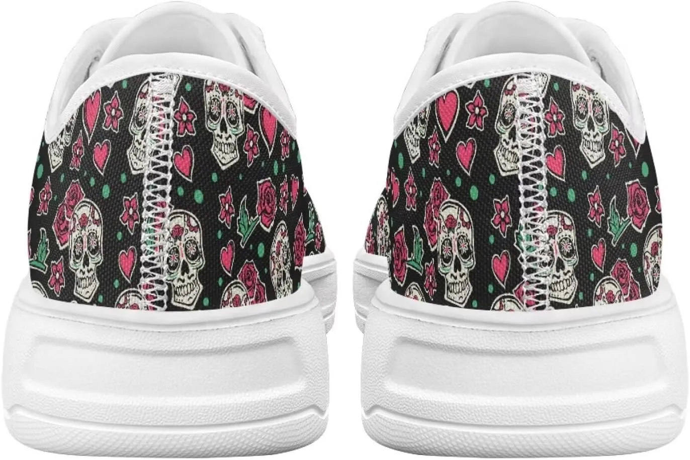 Classic Fashion Sneakers Canvas Shoes for Women Lace Up Low Top Canvas Casual Sneakers Lightweight Breathable Wide Toe Shoes