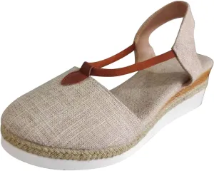 Closed Toe Sandals Women Wide Width Strap Buckle Breathable Hollow Out Roman Flat Sandals Casual Comfy Work Shoes Lightweight Flats Comfort Wear Shoes for Women Low Heel Espadrille Wedges