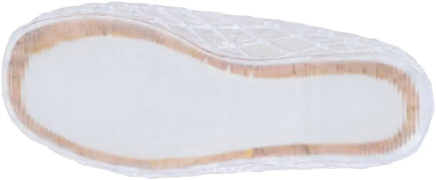 Coconuts by Matisse Womens Marlow Jelly Slip On Flats Casual - Black