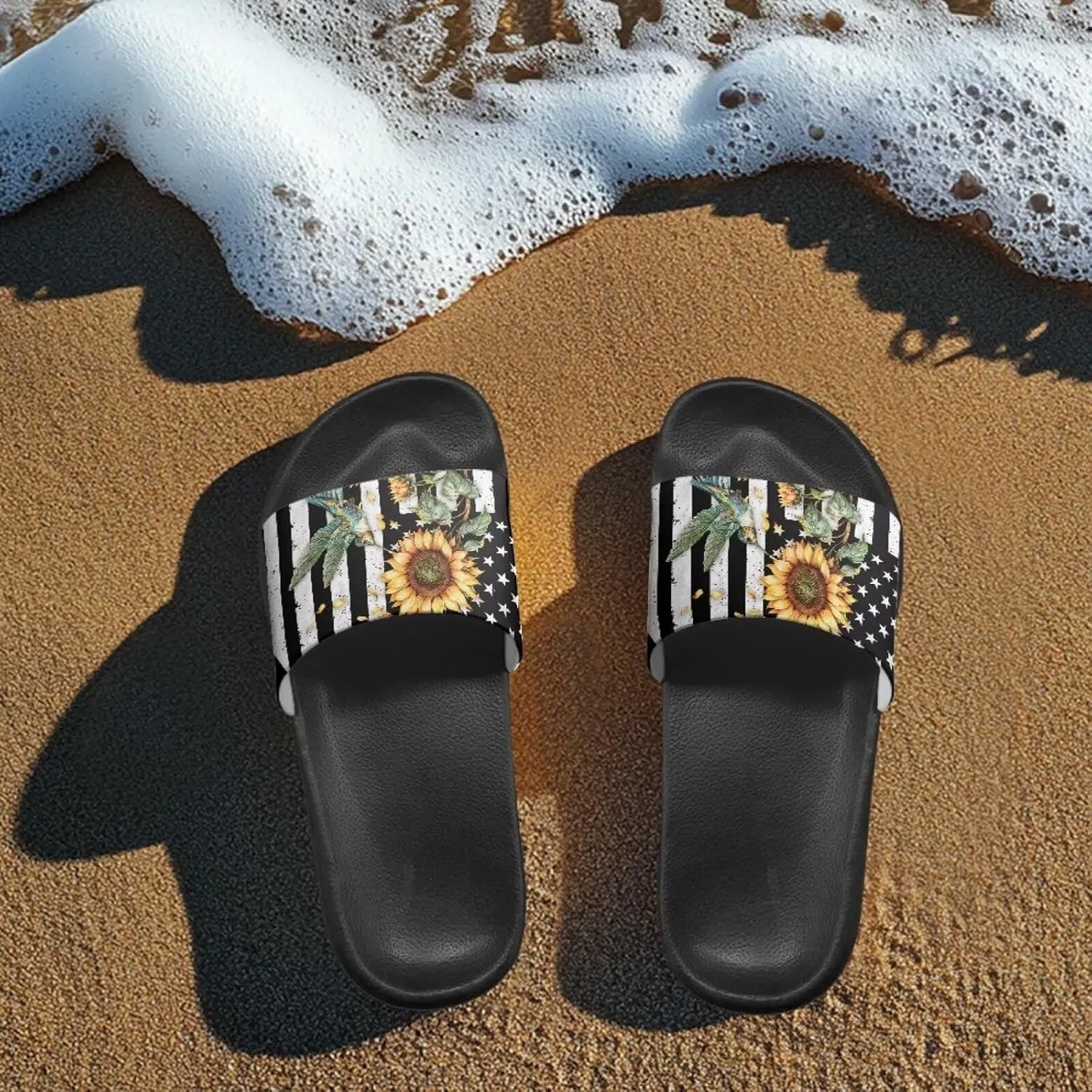 Coloranimal Slippers for Women Sandals Women Comfortable Slide Sandals with Non Slip Sole Fashion Lightweight Shower Shoes House Slippers