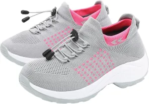 Comfort Wear Orthowear Shoes for Women Breathable Orthopedic Sneakers, Fashion Comfortwear Ortho Shoes for Women Plantar Fasciitis, Ortho Stretch Cushion Comfortable Thick Bottom