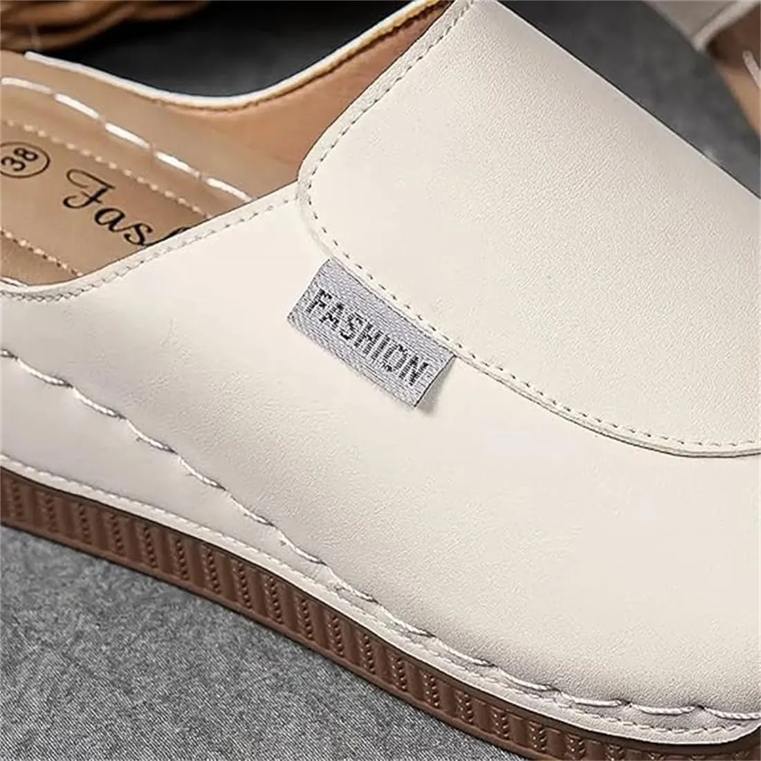 Comfortable Arch Support Slides - Women's Solid Color Sandals - Breathable, Summer Platform Wedge Sandals Walking Slides Slip on Casual Sandal