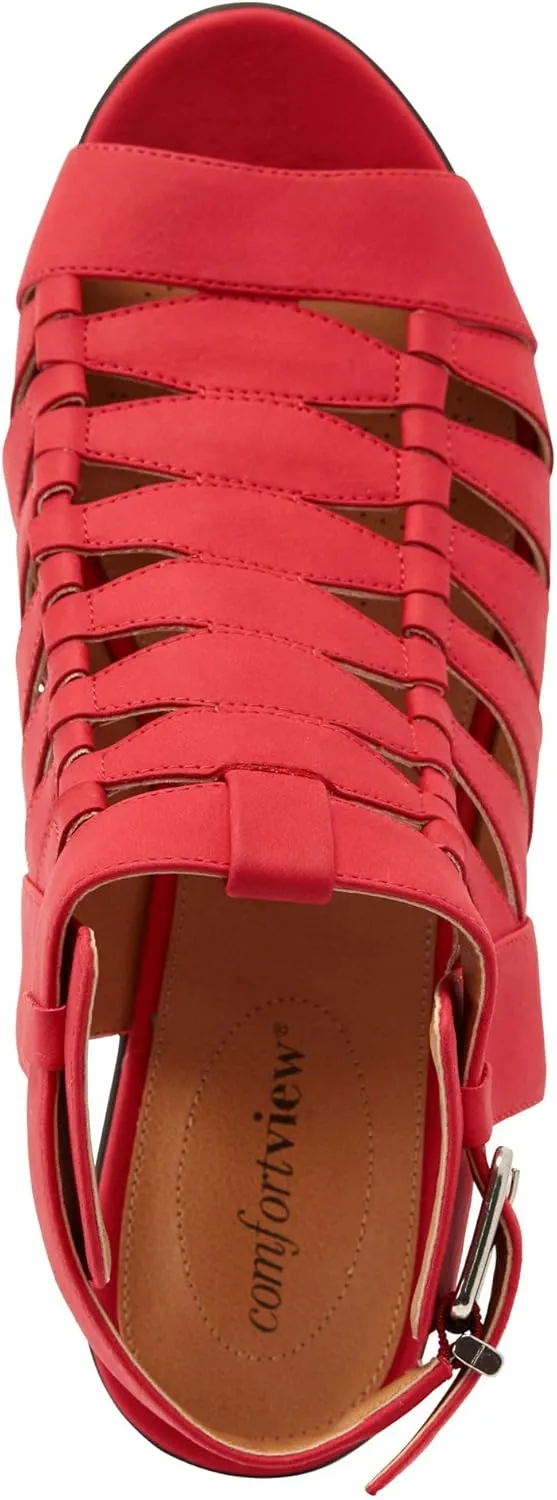 Comfortview Women's Wide Width Kadie Sandals