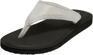 Comfortview Women's Wide Width The Sylvia Soft Footbed Sandal
