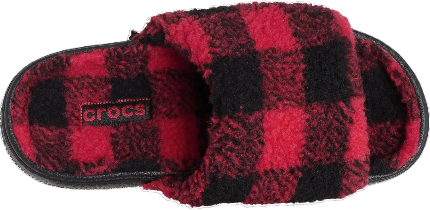 Crocs Unisex-Adult Classic Cozzzy Towel Sandals Slide