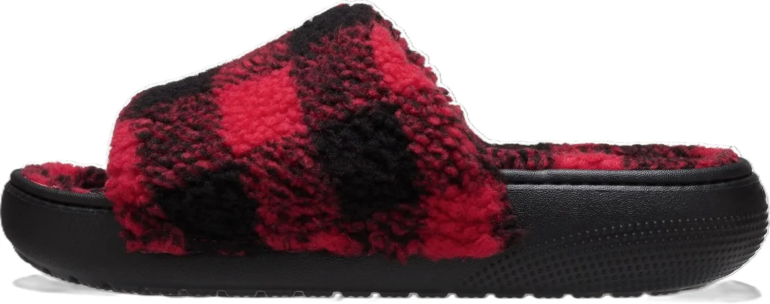 Crocs Unisex-Adult Classic Cozzzy Towel Sandals Slide