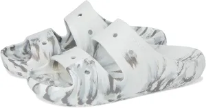 Crocs Unisex-Adult Classic Marbled Sandals Slide