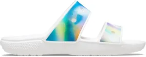 Crocs Unisex Classic Tie Dye Two-Strap Sandals Slide