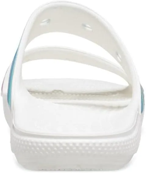 Crocs Unisex Classic Tie Dye Two-Strap Sandals Slide
