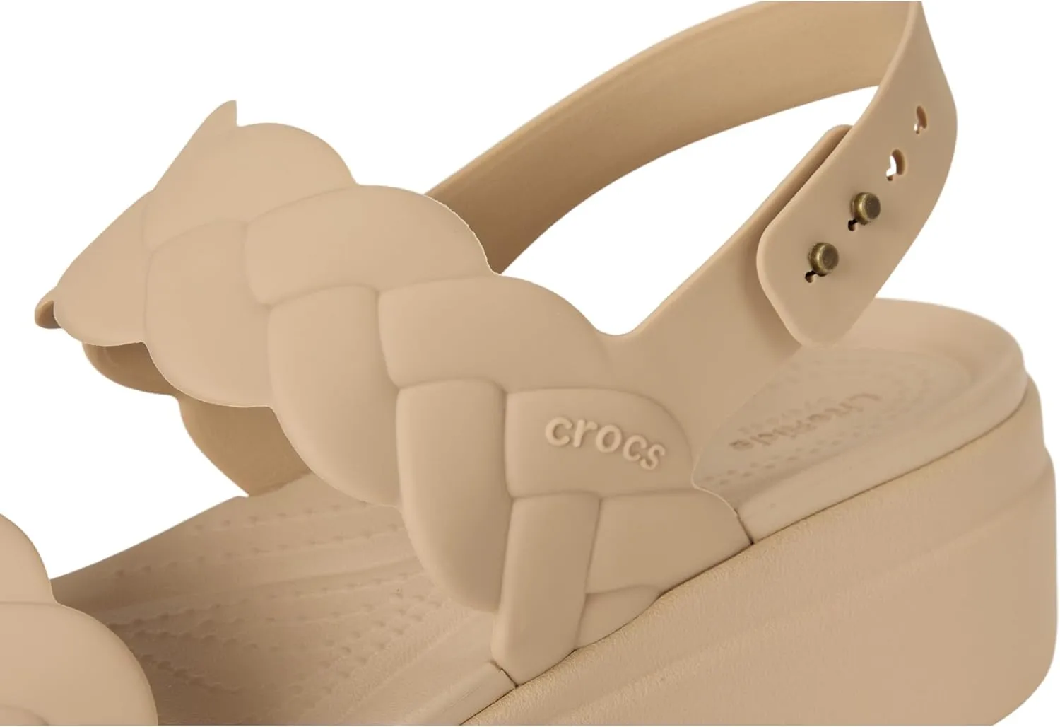 Crocs Women's Brooklyn Low Wedges Platform Sandals