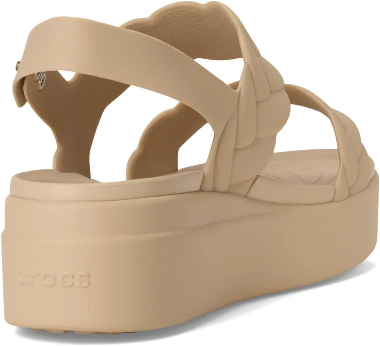 Crocs Women's Brooklyn Low Wedges Platform Sandals