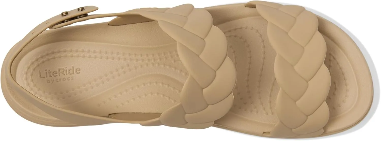 Crocs Women's Brooklyn Low Wedges Platform Sandals