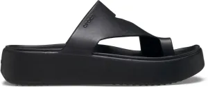 Crocs Women's Getaway Toe Loop Platform Sandals, LiteRide Comfort