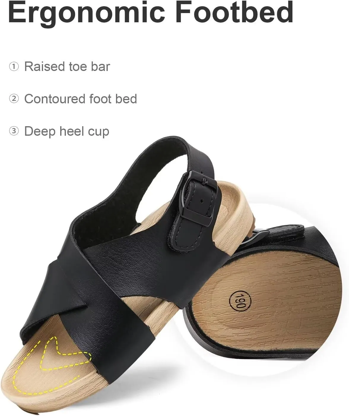 Cubufly Kids Sandals Cross Strappy Open Toe Plat Girl Boy Summer Shoes for Indoor and Outdoor Use Toddler/Little Kid/Big Kid