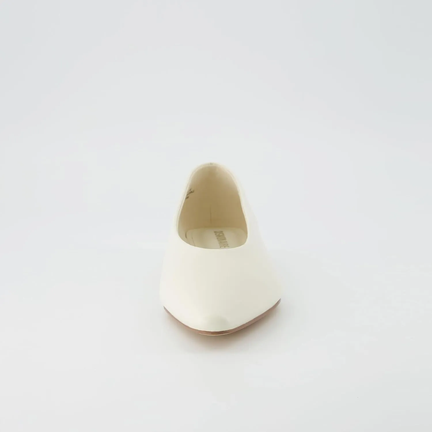 CUSHIONAIRE Gabor Women's Pointed Toe Slip-On Flat  Memory Foam, Wide Widths Available