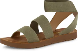 CUSHIONAIRE Women's Indego Stretch Sandal