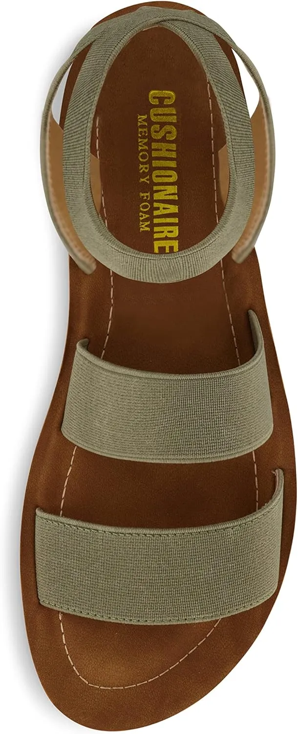 CUSHIONAIRE Women's Indego Stretch Sandal