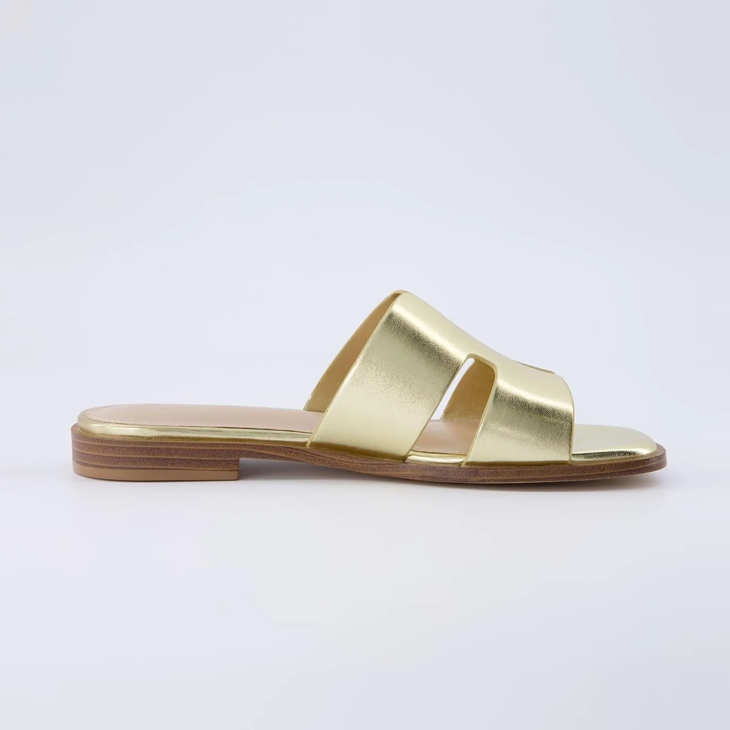 CUSHIONAIRE Women's Voyage slide sandal  Memory Foam, Wide Widths Available
