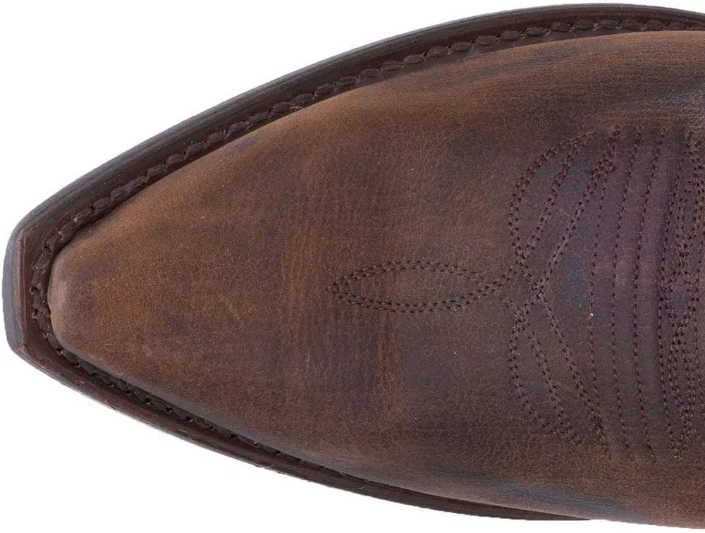 Dan Post Men's Renegade Distressed Snip Toe Cowboy Boots Traditional
