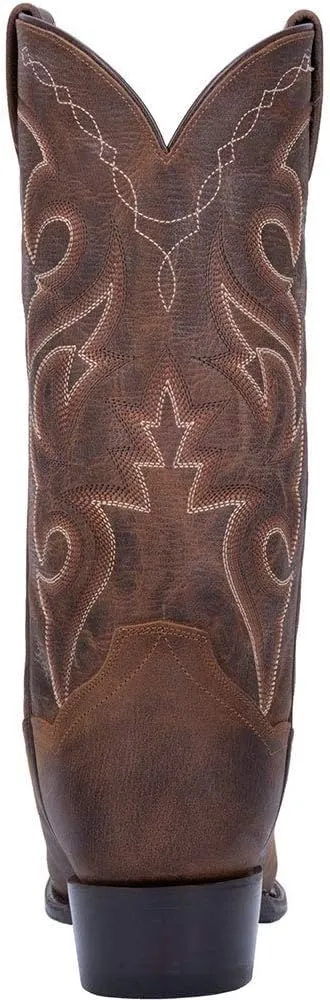 Dan Post Men's Renegade Distressed Snip Toe Cowboy Boots Traditional