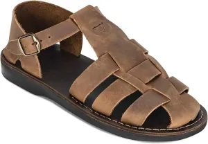 Daniel - Leather Fisherman Sport Sandal - Mens Sandals