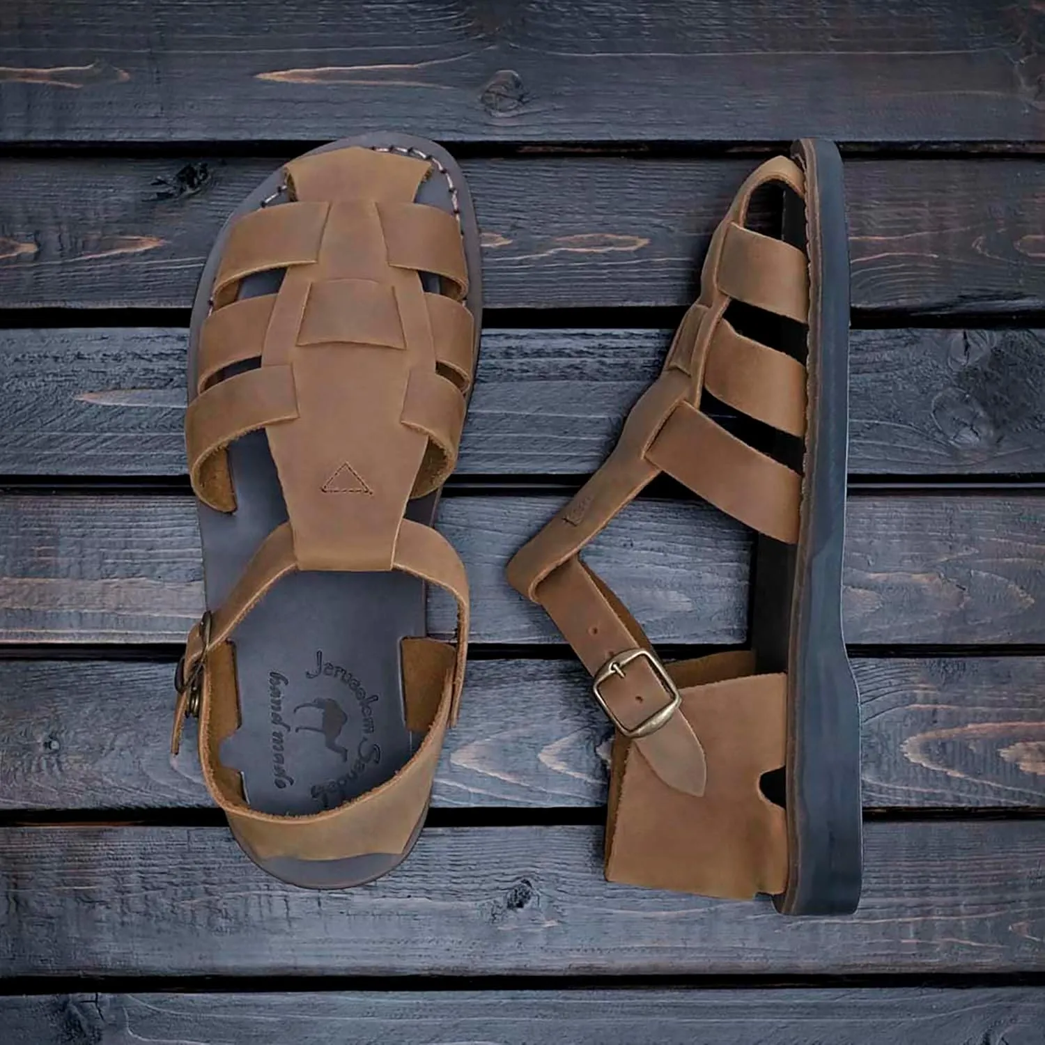 Daniel - Leather Fisherman Sport Sandal - Mens Sandals