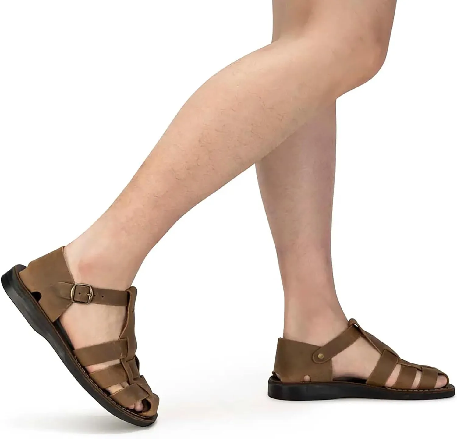 Daniel - Leather Fisherman Sport Sandal - Mens Sandals