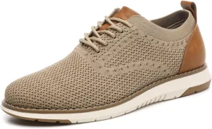 DECARSDZ Mens Mesh Fabric Fashion Sneakers Casual Oxfords Shoe Breathable Walking Shoes Use for Urban Commuting Leisure Socials Outdoor City Getaways