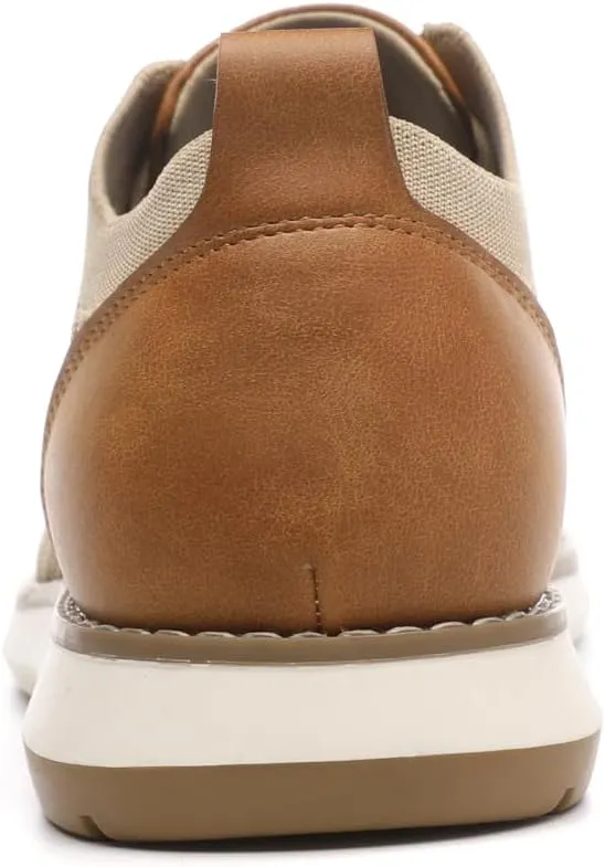 DECARSDZ Mens Mesh Fabric Fashion Sneakers Casual Oxfords Shoe Breathable Walking Shoes Use for Urban Commuting Leisure Socials Outdoor City Getaways