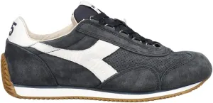 Diadora Mens Equipe Suede Sw Lace Up Sneakers Shoes Casual - Blue