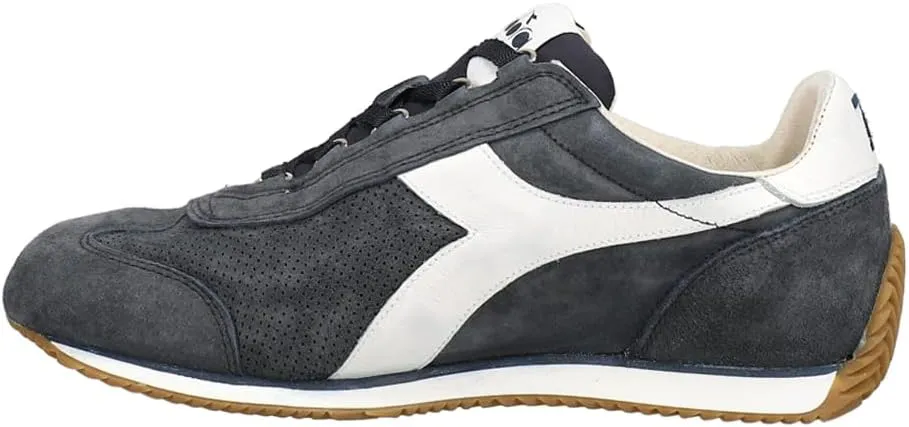 Diadora Mens Equipe Suede Sw Lace Up Sneakers Shoes Casual - Blue
