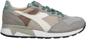 Diadora Mens Trident 90 Suede Sw Lace Up Sneakers Shoes Casual - Grey