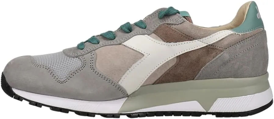 Diadora Mens Trident 90 Suede Sw Lace Up Sneakers Shoes Casual - Grey