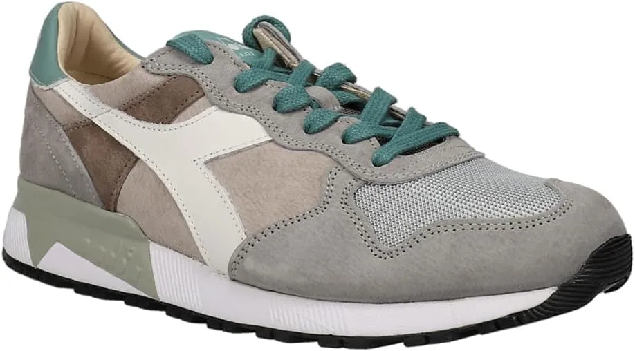 Diadora Mens Trident 90 Suede Sw Lace Up Sneakers Shoes Casual - Grey