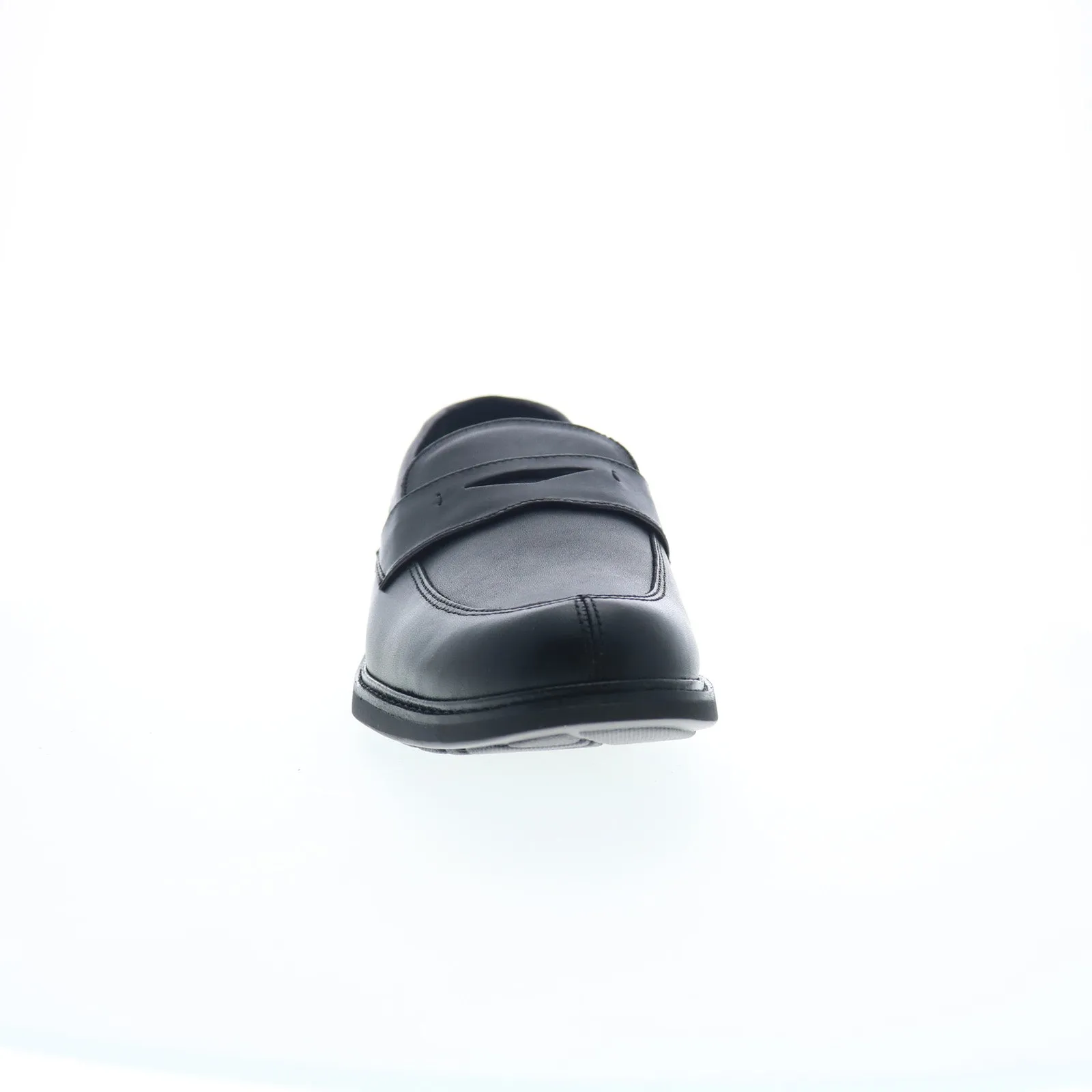 Drew Essex 43950-14 Mens Black Narrow Loafers & Slip Ons Penny Shoes