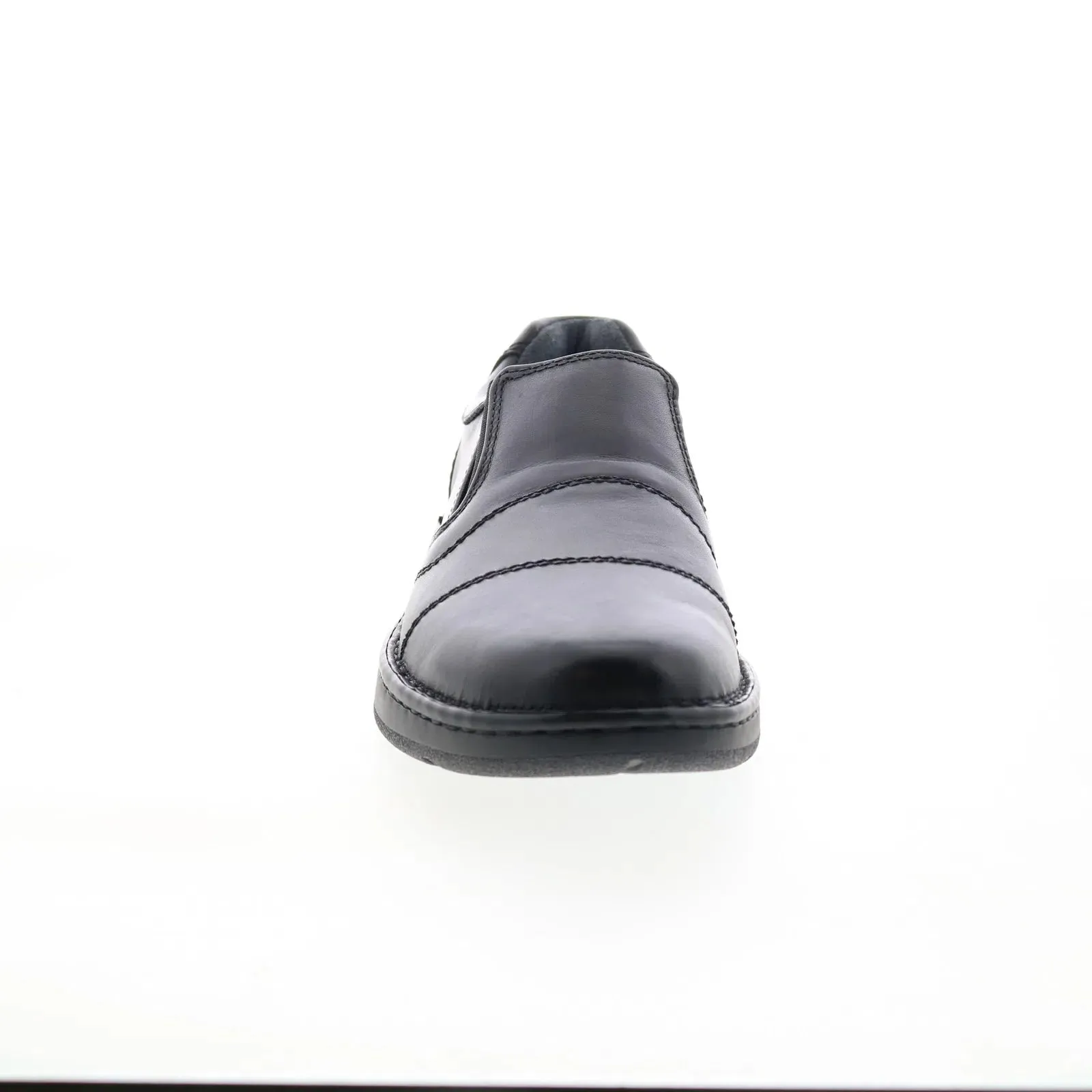 Drew Fairfield 43906-14 Mens Black Narrow Loafers & Slip Ons Casual Shoes
