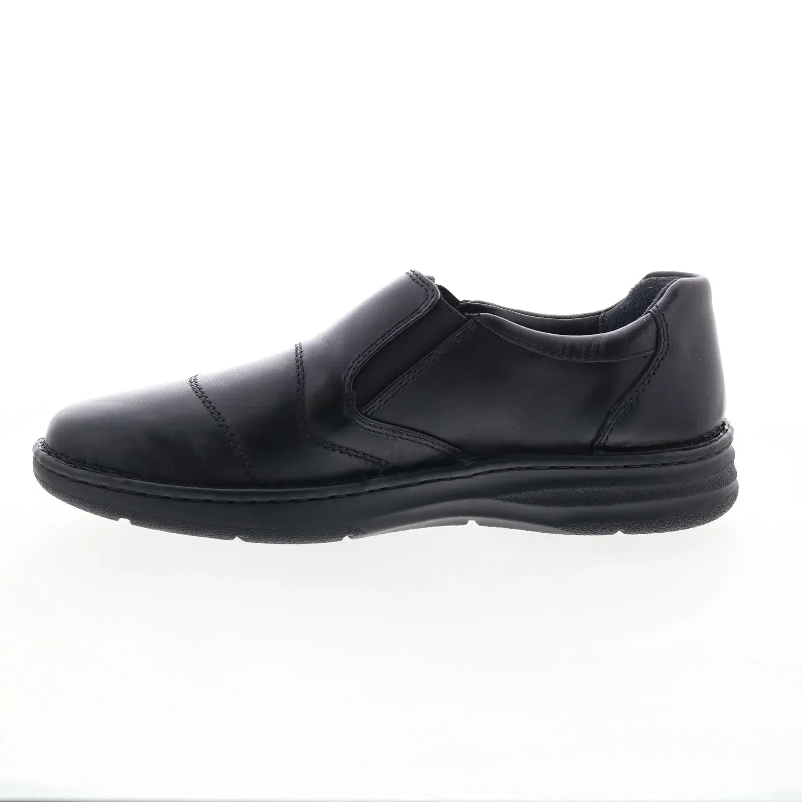 Drew Fairfield 43906-14 Mens Black Narrow Loafers & Slip Ons Casual Shoes