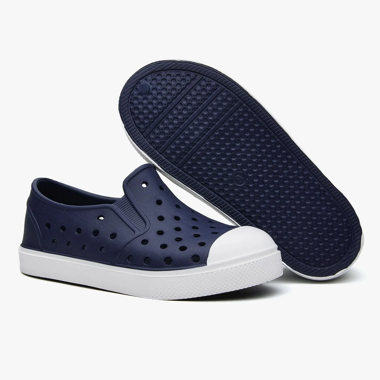 EasyStar Toddler/Little Kid Breathable Hole EVA Sandals with slip-on for girls and boys