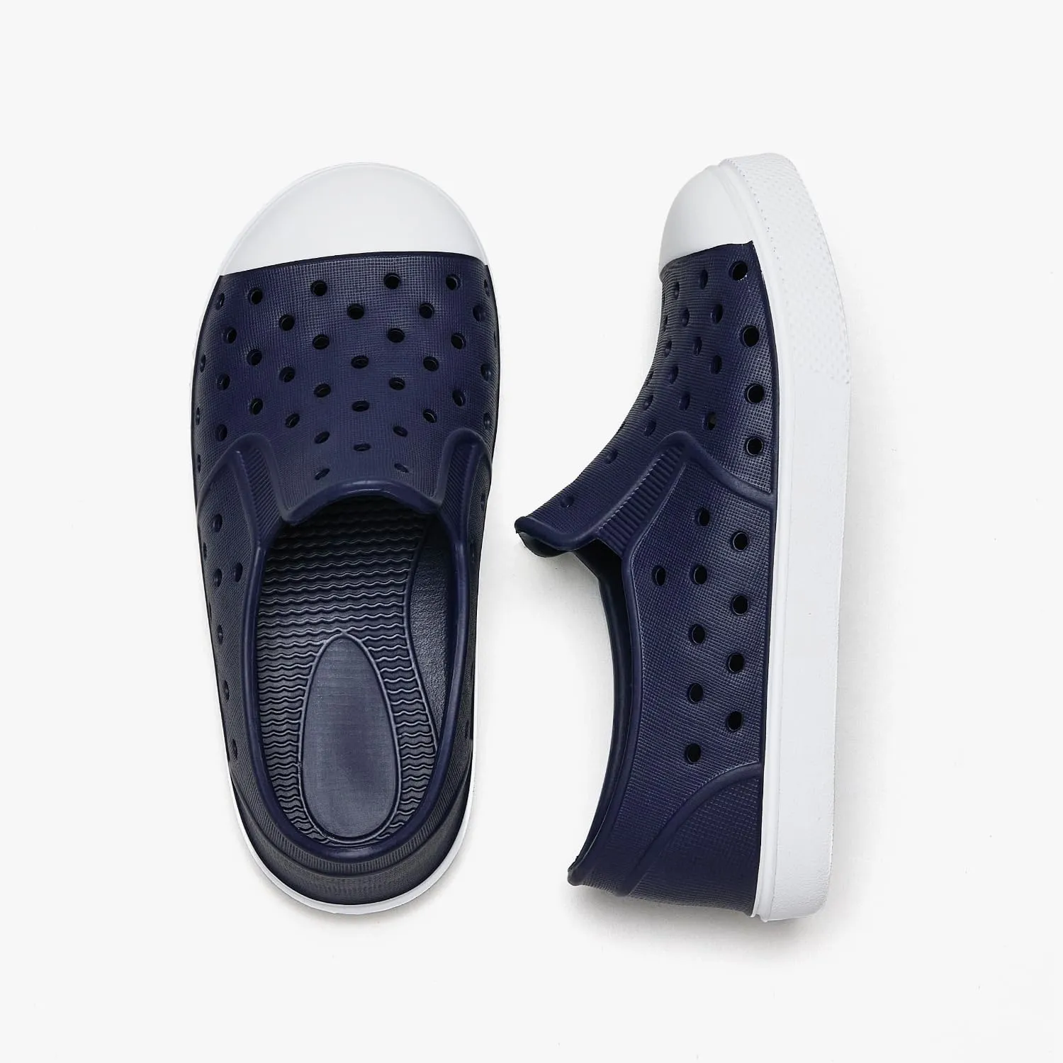 EasyStar Toddler/Little Kid Breathable Hole EVA Sandals with slip-on for girls and boys