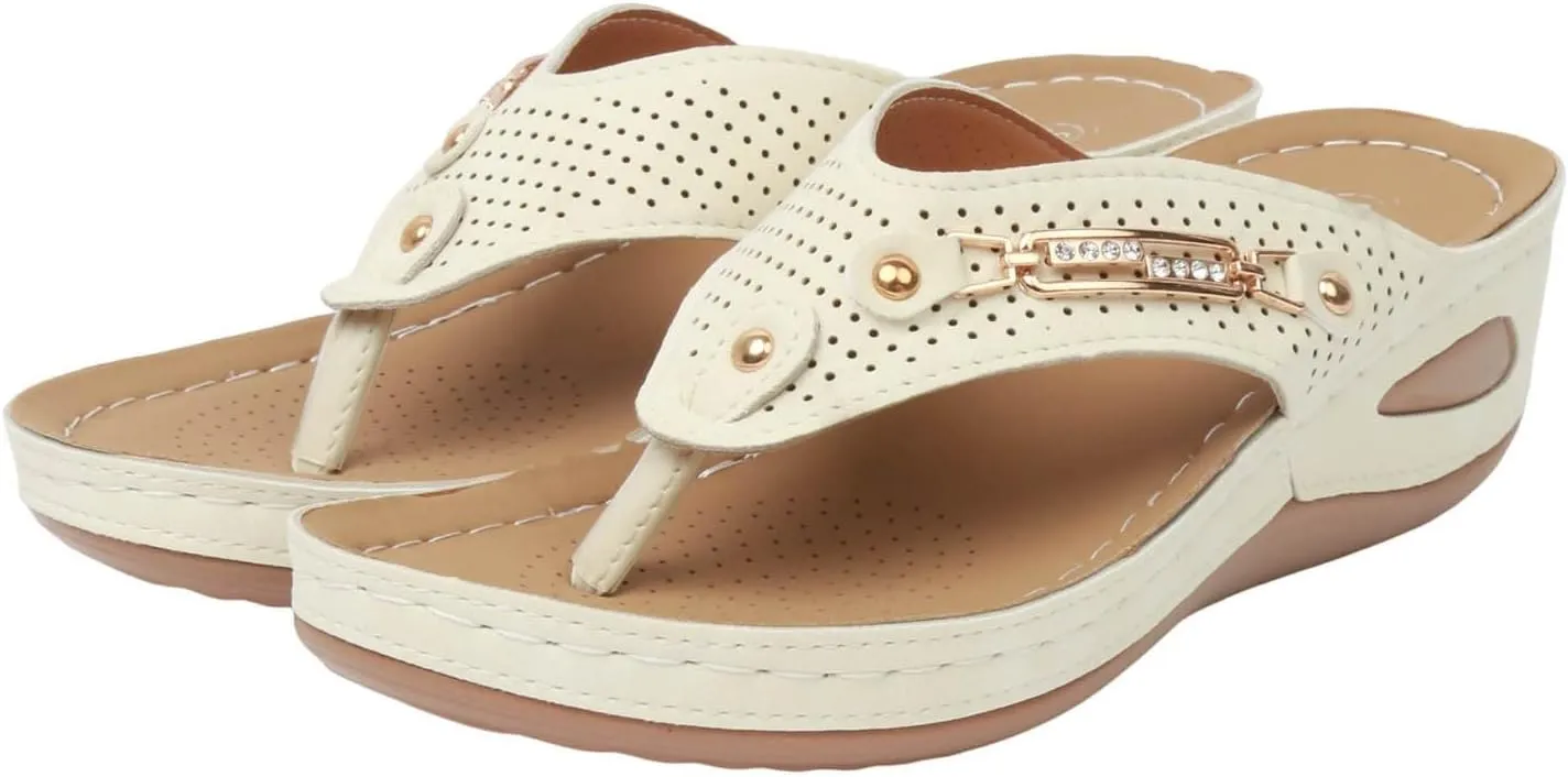 Fashion Mesh Breathable Sandals 2025 New, Chain Clip Toe Orthopedic Sandals Women Summer Dressy Casual Comfy Beach Slides