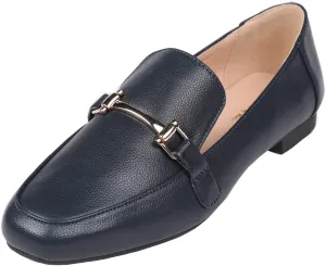 Feversole Women's Fashion Trim Deco Loafer Slippers