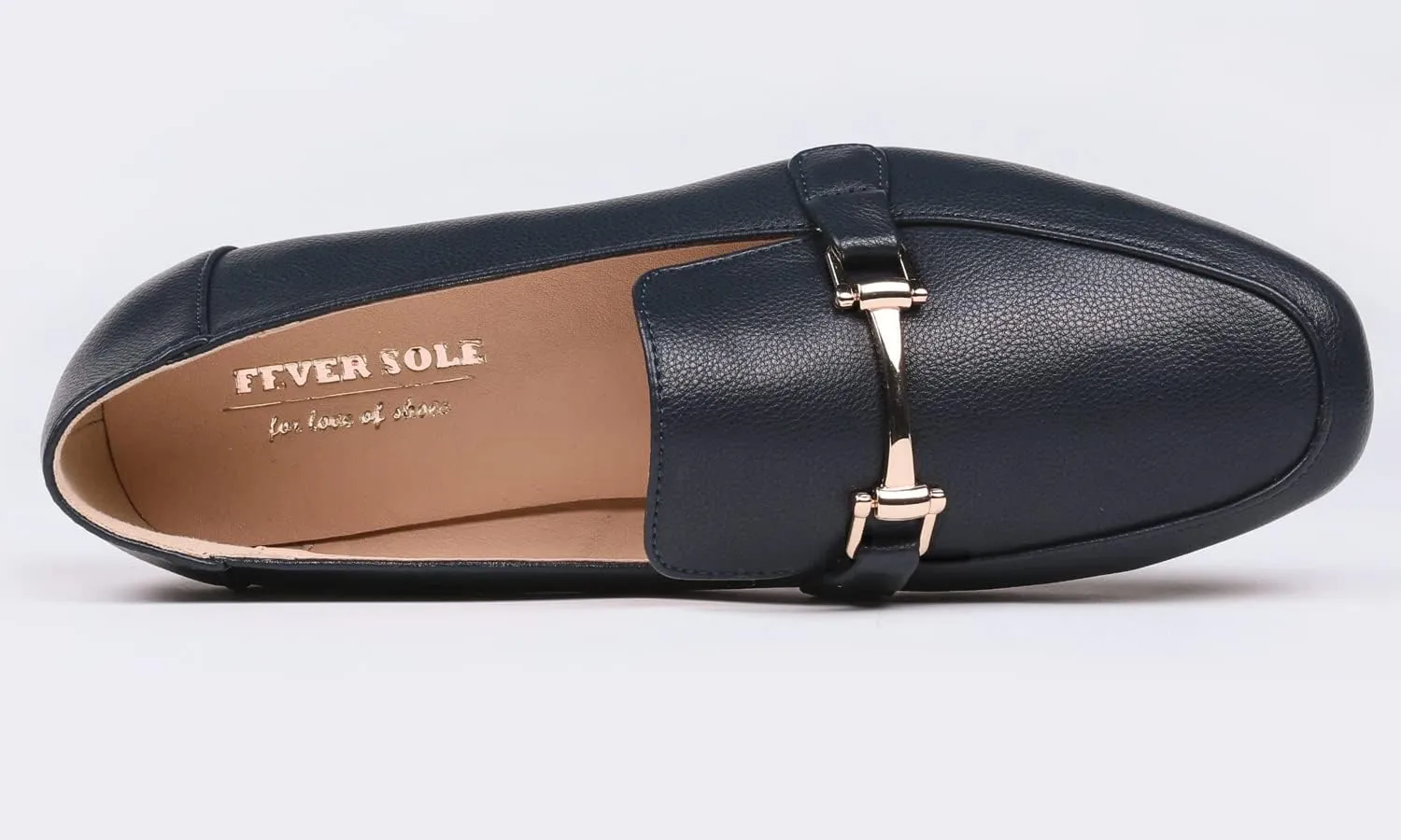 Feversole Women's Fashion Trim Deco Loafer Slippers