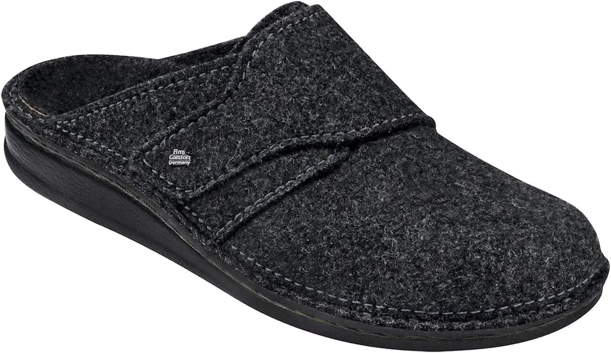 Finn Comfort Tirol - 6500 Anthrazit Wollfilz 41 (US Women's 10-10.5, US Men's 8-8.5)