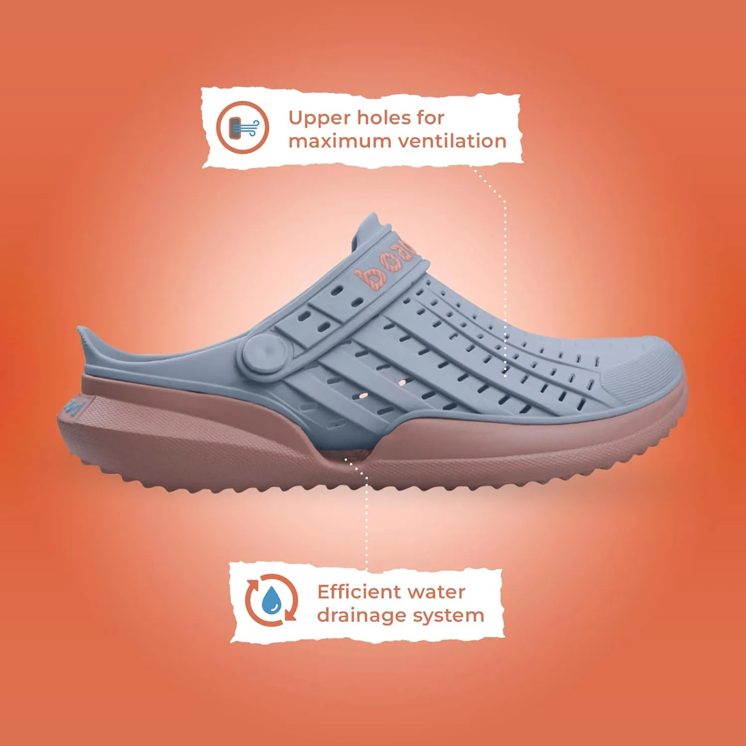 Flow - Clogs for Women | Comfortable Women’s Clogs for Everyday Use | Stylish & Durable Water Shoes | Women’s Sandals Made with Flexible Rubber | Garden Shoes with a Soft and Adaptive Fit
