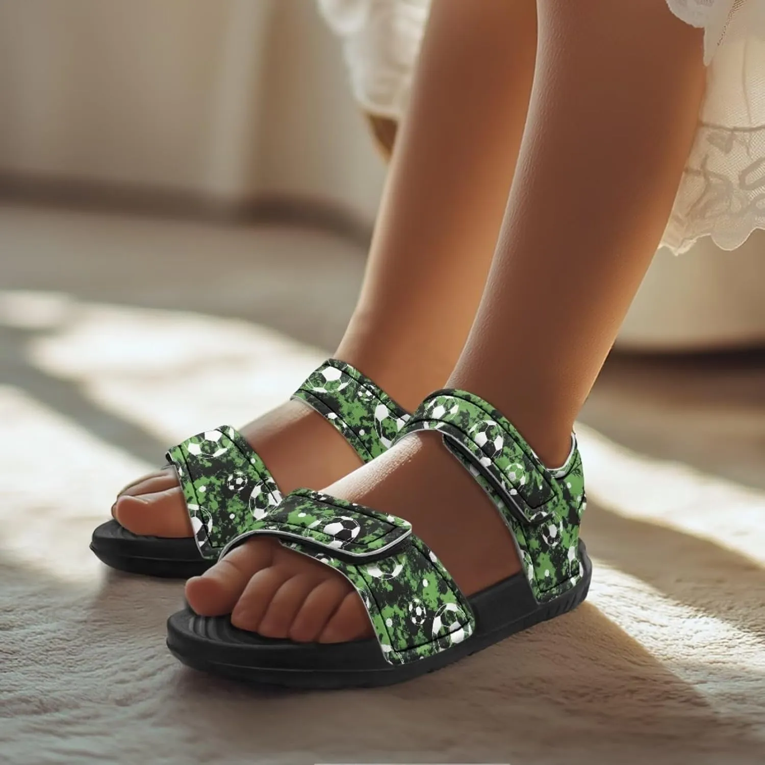 Forchrinse Boys Sport Athletic Sandals Comfort Open Toe Sandals Outdoor Casual Shoes for Toddler/Little Kid/Big Kid
