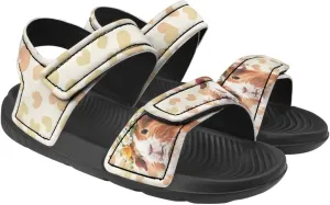 Forchrinse Girls Sandals Summer Outdoor Open Toe Sport Sandals Waterproof Leather Beach Water Shoes