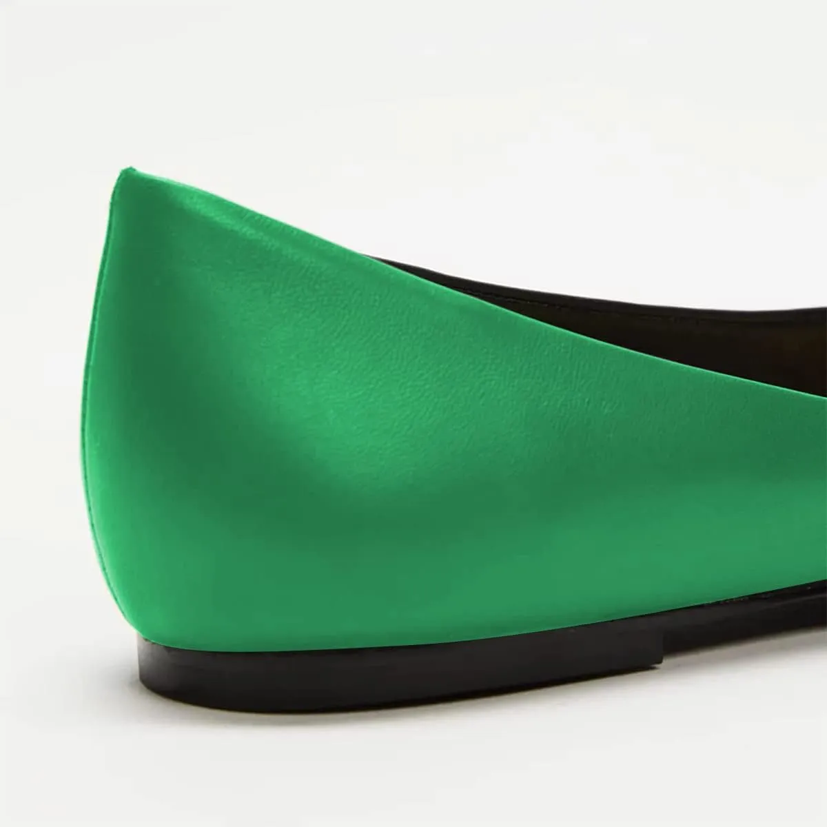 FOWT Women Comfortable Slip On Pointed Toe Flat Heel Pumps Flats Daily Office Party Dress Unisex Shoes US Size 4-16