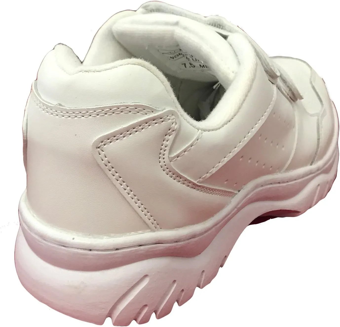 G34S Men's Sneakers Comfort Hook and Loop Work Walking Shoes Width: Wide