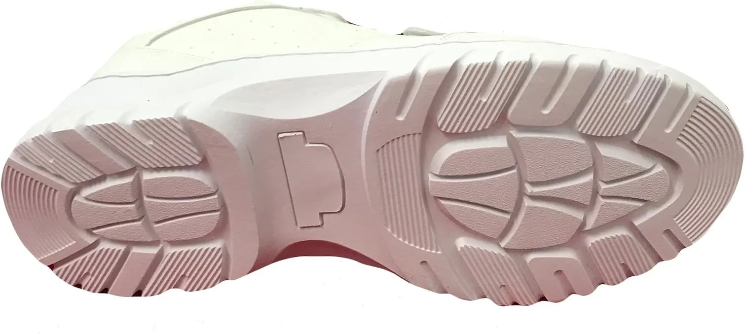G34S Men's Sneakers Comfort Hook and Loop Work Walking Shoes Width: Wide