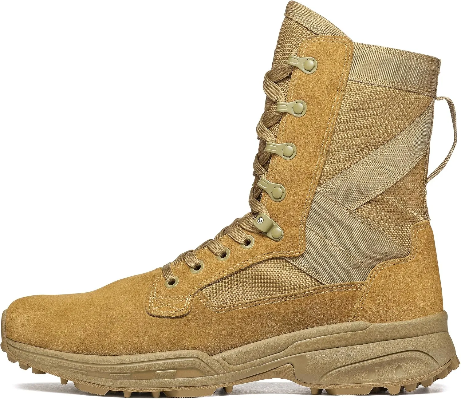 GARMONT TACTICAL T8 NFS 670 Military Combat Boots for Men and Women, Army, Air Force, AR670-1 Compliant Footwear, Lightweight, Suede Leather